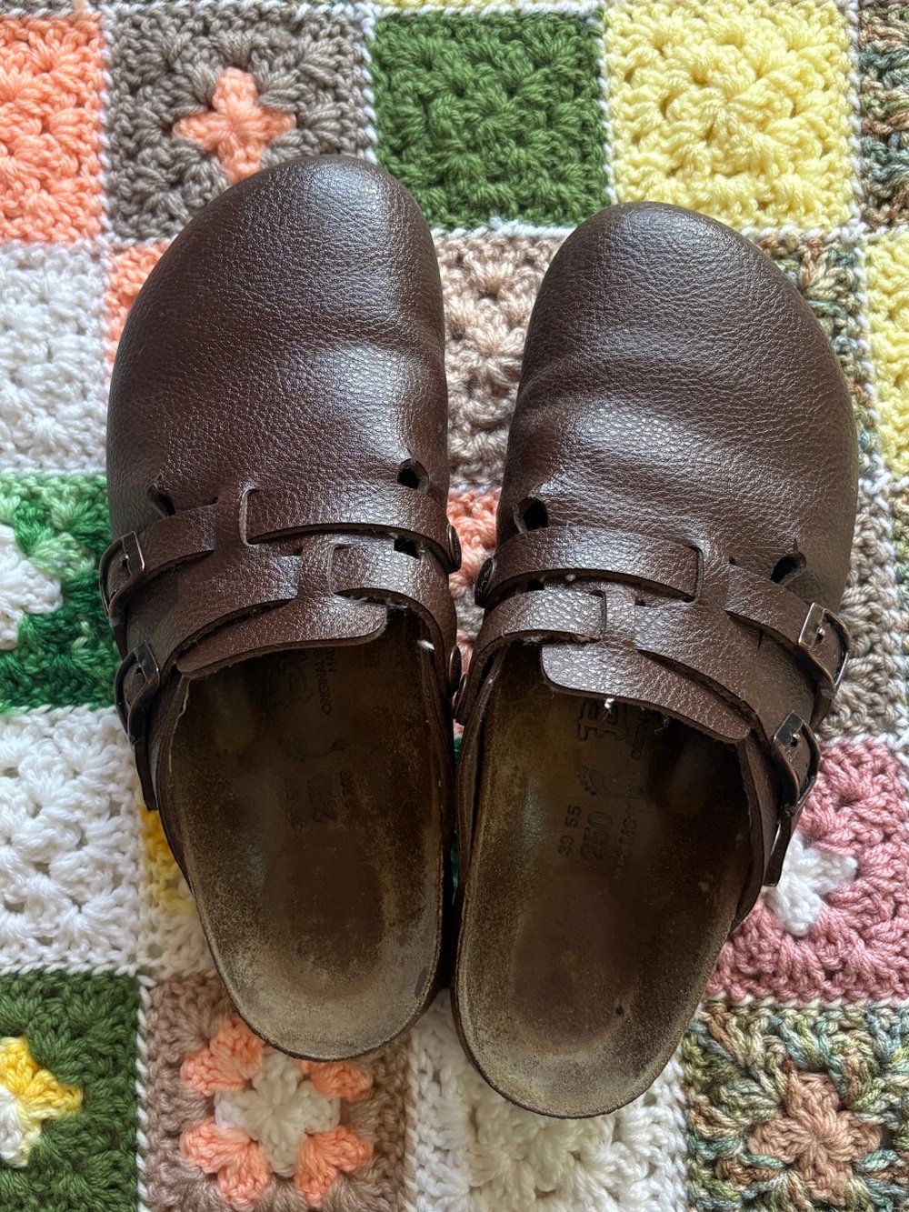 Vintage Birkenstock Clogs with NEW Soles! Size 39